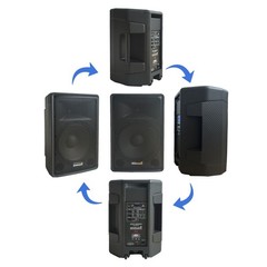 1PC Power PA Karaoke Active Speaker + KTV Speaker Stand Mount Holder Heavy Duty