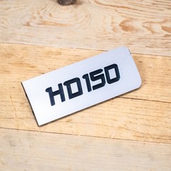 Hartke HD150 Logo Name Plate Badge for HD150 Bass Amplifier Nameplate UHAR933