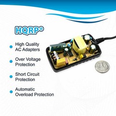 HQRP AC Adapter for Roland F-30 F-50 F-90 F-100 FP-2 FP-3 FP-4 FR-1 FR-2 FR-2B