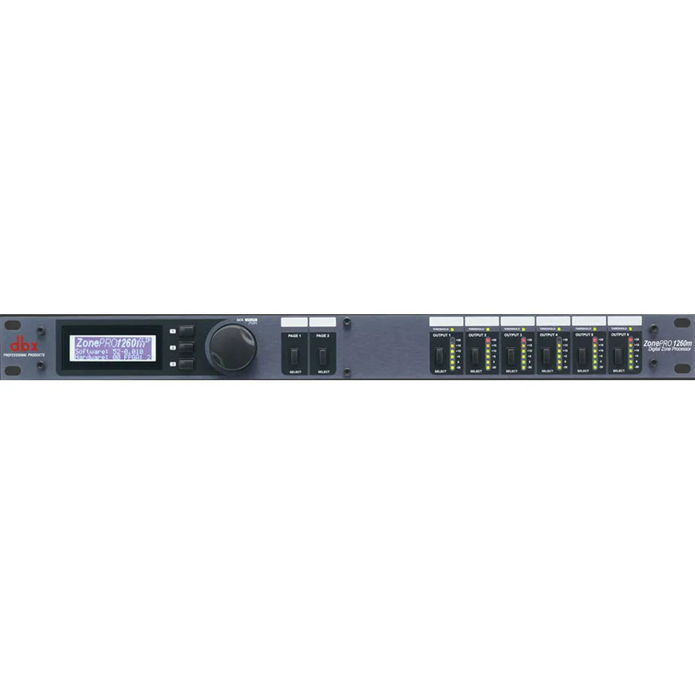 dbx 1260m Digital Zone Processor