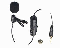 Vidpro Professional Lavalier Condenser Microphone For Audio Recorders Cameras