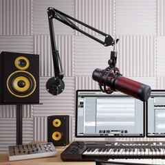 Microphone Wall Mount Boom Arm – Microphone Wall Mount for Mic holder，Horizon…