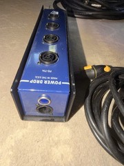 Elite Core Stage Power Drop Box True-1 Thu Inputs to 4 True-1 Female Connectors
