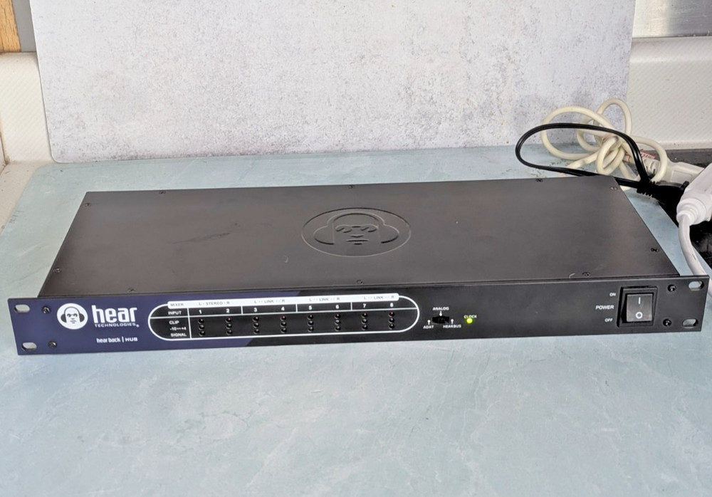 Hear Technologies | Hear Back Hub | HB-4PAK1-US | Rack Mountable TESTED WORKING