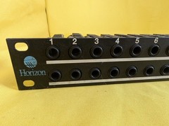 Horizon HPB-1 48-Point 1/4″ Rackmount Audio Patch Bay RE