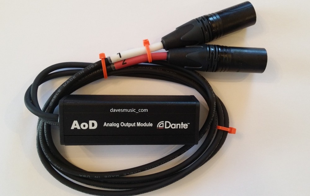 ProCo AoD Dante Audio to Analog Audio Adapter Dante Adapter