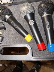 Lot of 3 Behringer XM1800S Dynamic Wired Professional Microphone