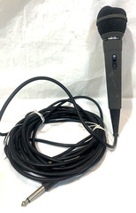 Optimus Dynamic Microphone #33-3018 Radio Shack Brand ~ 20.5′ Foot Cord ~ Black