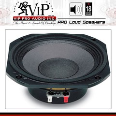 18 Sound 6NM410B 6″ Midrange Speaker Neodymium 180W AES 8 Ohm Free Fast Shipping