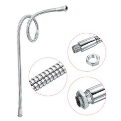 23.6″ Microphone Gooseneck M10 M8 Fine Thread 8mm Metal Universal Hose