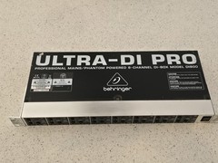 Behringer Ultra-DI Pro DI800 Phantom Powered 8 Channel Direct DI-Box Untested