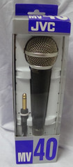 Microphone JVC Dynamic MV-40 600 made in Japan 16.4 – foot cord #163