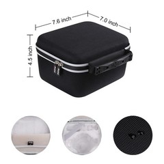 Mchoi Hard Portable Case Compatible with Blue one size, Black and Grey