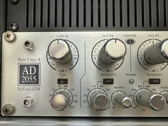 Avalon AD2055 Discrete Pure Class A Equalizer Vintage Used with Custom Hard Cas
