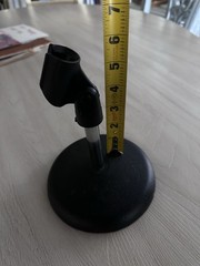 Atlas Sound Table Top Mic Stand with Shure Microphone Holder