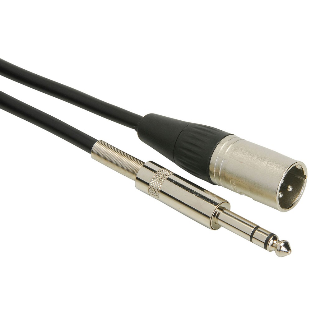 Talent PCXM20 Patch Cable XLR Male to 1/4″ TRS Male 20 ft.