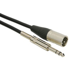 Talent PCXM20 Patch Cable XLR Male to 1/4″ TRS Male 20 ft.