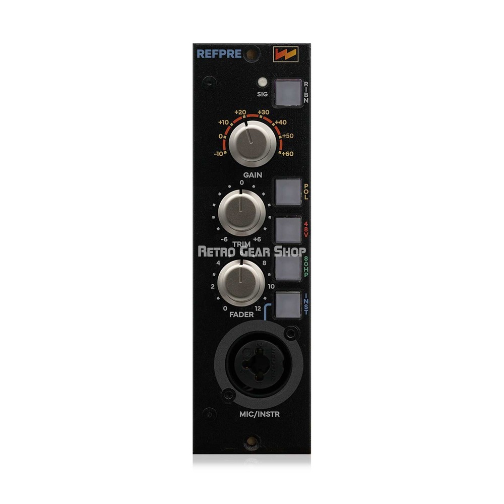 Wolff Audio RefPre 500 Series Reference Microphone Preamp