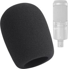 Microphone Covers Foam 1-Pack, High Density Foam Mic Windshield Pop for Mic