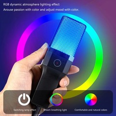 Easy to Use USB Condenser Microphone with Stand for Remote Work & Education