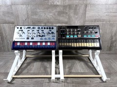 X4 Angled Stand for all KORG Volca Series Modules – Color WHITE – US Seller