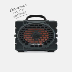 Turtlebox Gen 3 Outdoor Bluetooth Speaker, Green/B, 120 dB, Waterproof (TBG3-OG)
