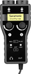 Saramonic SmartRig+UC 2-Channel USB-C Audio Interface w/XLR, 1/4″ & 1/8″ Inputs