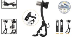 Drum Mic Clip Adjustable Shockproof Clamp Metal Movable Mount Kit