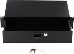 On-Stage RDLS2000 2U Shallow Locking Rack Drawer