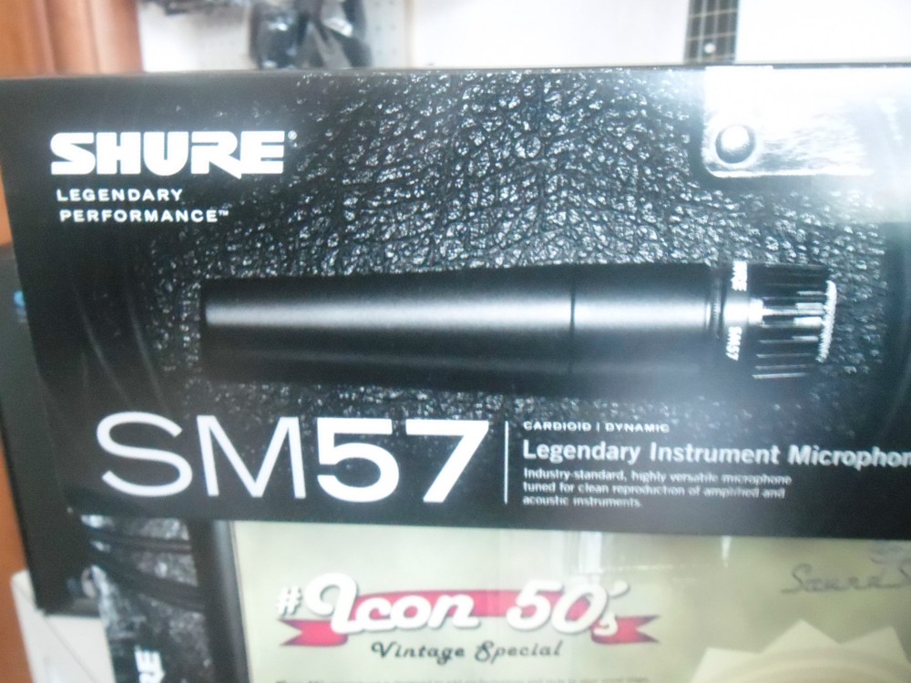 SHURE SM 57 LC MICROFONO PROFESSIONALE PER STURMENTI ,NUOVO