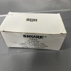 Shure PS40 Ac Adapter 120 volts 60 Hz 14w Genuine OEM Made in Taiwan