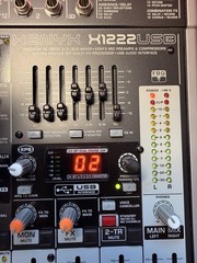 Behringer XENYX X1222USB Premium 16-Input 2/2-Bus Mixer