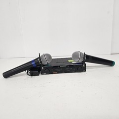 Samson CR277 Kit with HT7 Transmitter Mics (as-is mics not powering on)