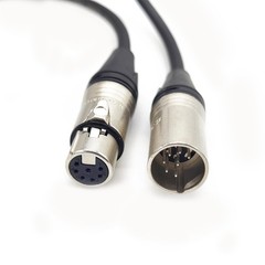 FOWIUNYE 6.56ft 7 Pin XLR Connector Cable, XLR Microphone Cable Balanced Male…