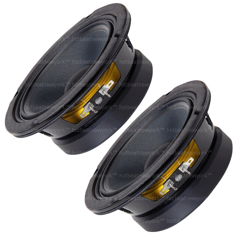 Eminence ALPHA-6A 6″ inch Midrange Raw Speakers 2-PACK ALPHA 6A