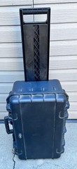 SKB Accessory Case with Pull-Up Handle & Wheels 20″x11.5″x5″ Foam Padded Interio