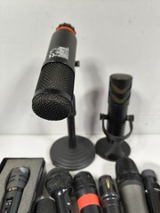 LOT OF 20 Various Brands & Models Microphone Not Working For Parts