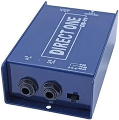 Passive Di direct box 1/4″ instrument to balanced & unbalanced XLR