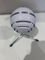 Blue USB Microphone White Sphere with Tripod Used by XXXTentacion