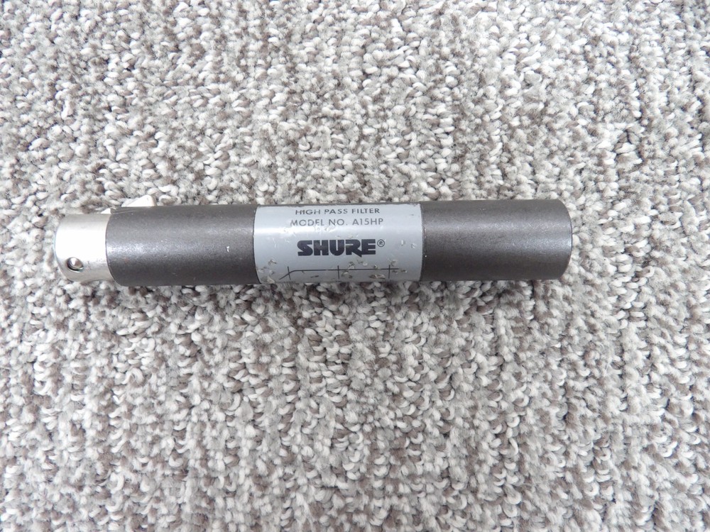 Shure A15HP In-Line Attenuator For XLR Microphones Or Audio Devices