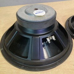 Pair Working Goldwood GW-1248 Rubber Surround 12″ Woofer 150 Watts 8ohm. 8 Lbs.