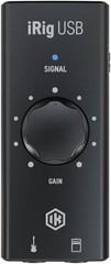 IK Multimedia iRig USB Guitar Audio Interface 24-bit 48 kHz Music Open Box