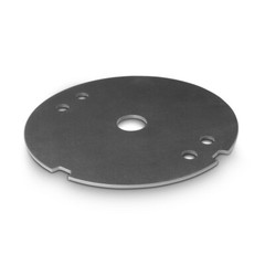 Gravity SSP WB SET 1 Loudspeaker Stand with Base and Cast Iron Weight Plate BLK