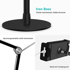 phone tablet ipad stand for live streaming broadcasting desk top stand