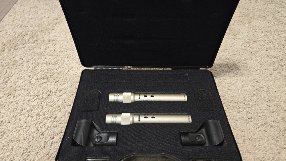 Shure KSM141 – Small Condenser Microphone Stereo Pair