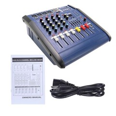 Professional Powered Mixer 12 Channel Power Mixing Amplifier Amp 16DSP USB 2000W