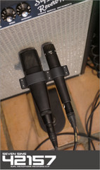 42157 Microphone Dual Recording Clip Sennheiser MD 421-II Shure SM57 S7NS-NOISE