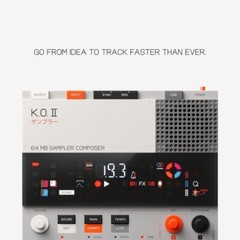 teenage engineering EP-133 K.O. II Portable Sampler Composer