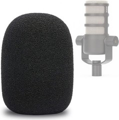 Podmic Pop Filter Foam Cover – Mic Windscreen Wind Cover Customized for Rode Pod