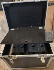 OSP 12-Slot Space Microphone Road Flight Tour Travel Mics Case